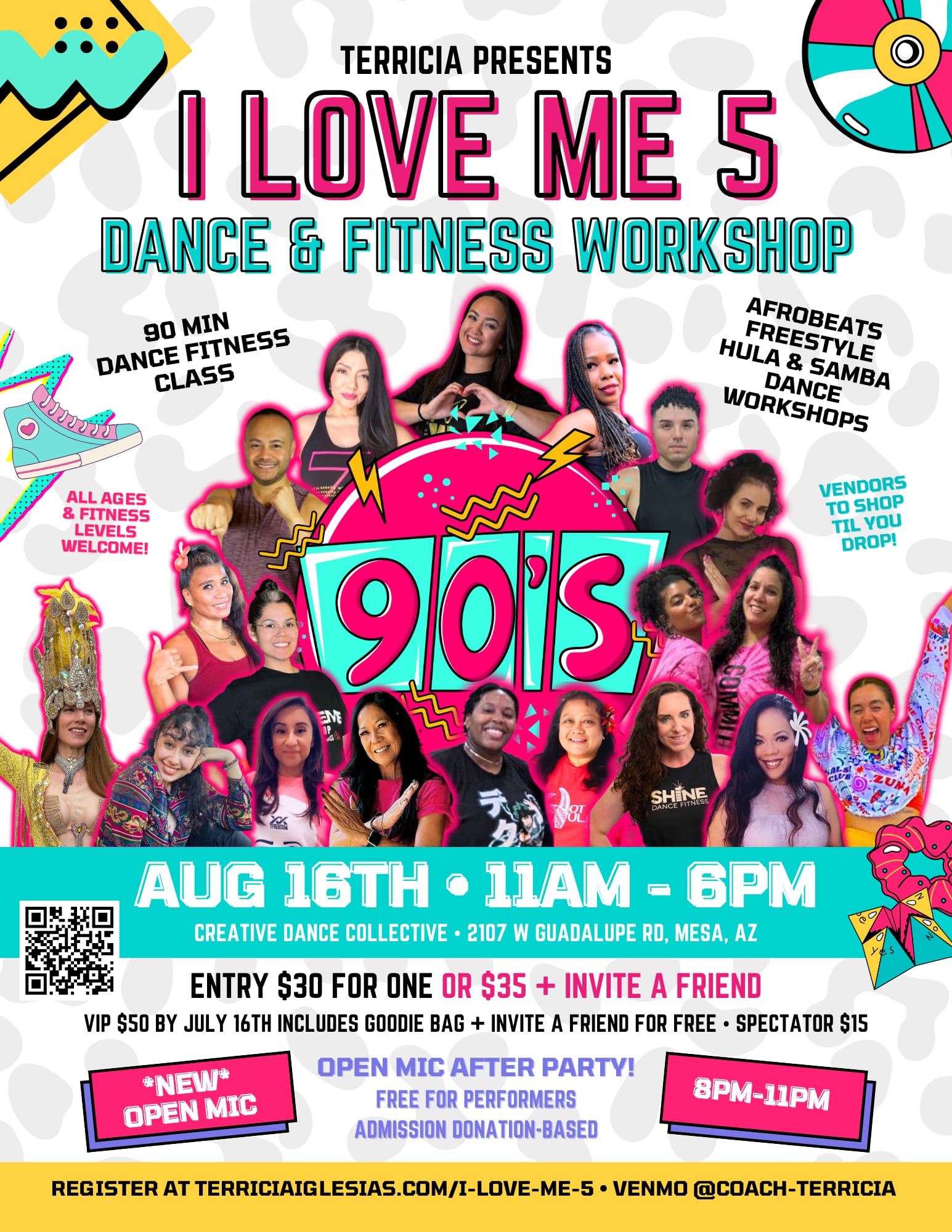 I LOVE ME 5 dance workshop