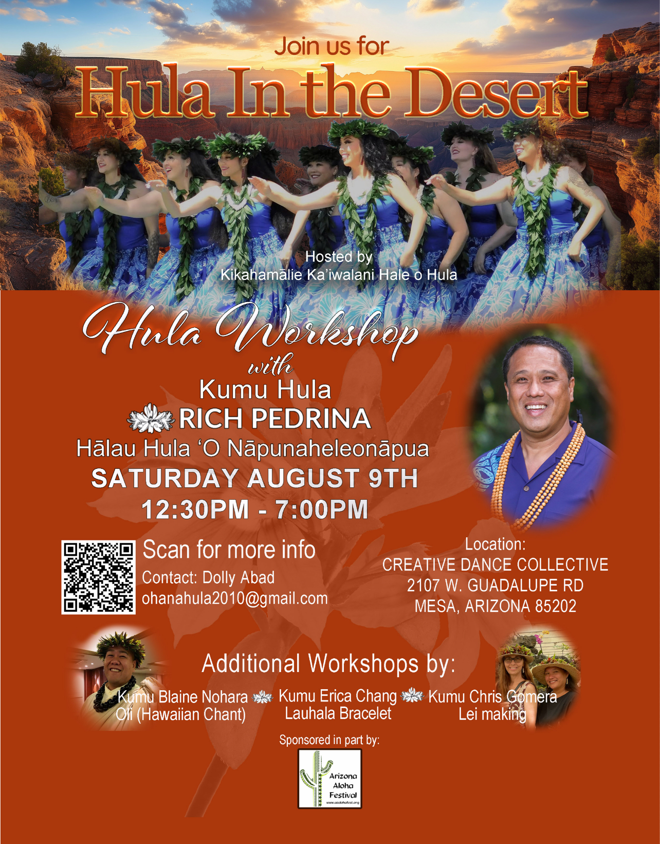 Hula in the Desert Dance workshop