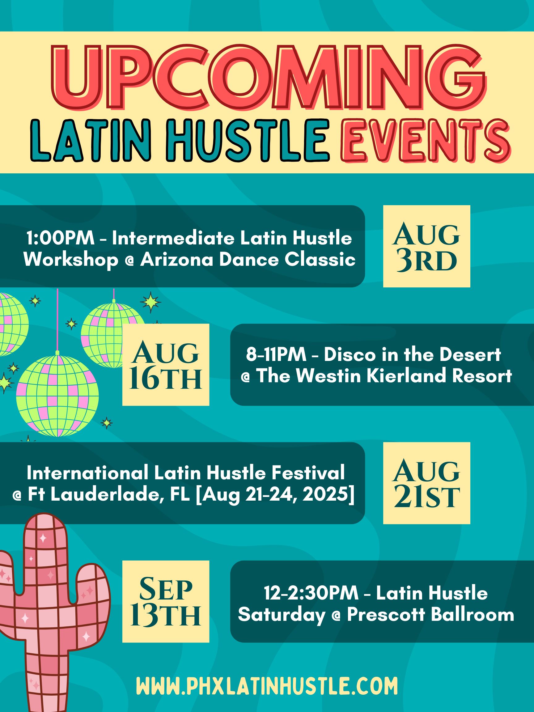 Latin hustle events